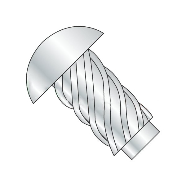 Newport Fasteners Self-Drilling Screw, #14 x 5/8 in, Cadmium Steel Domed Head U Drive Drive, 1000 PK 242569 - main